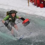 Traversée du lac