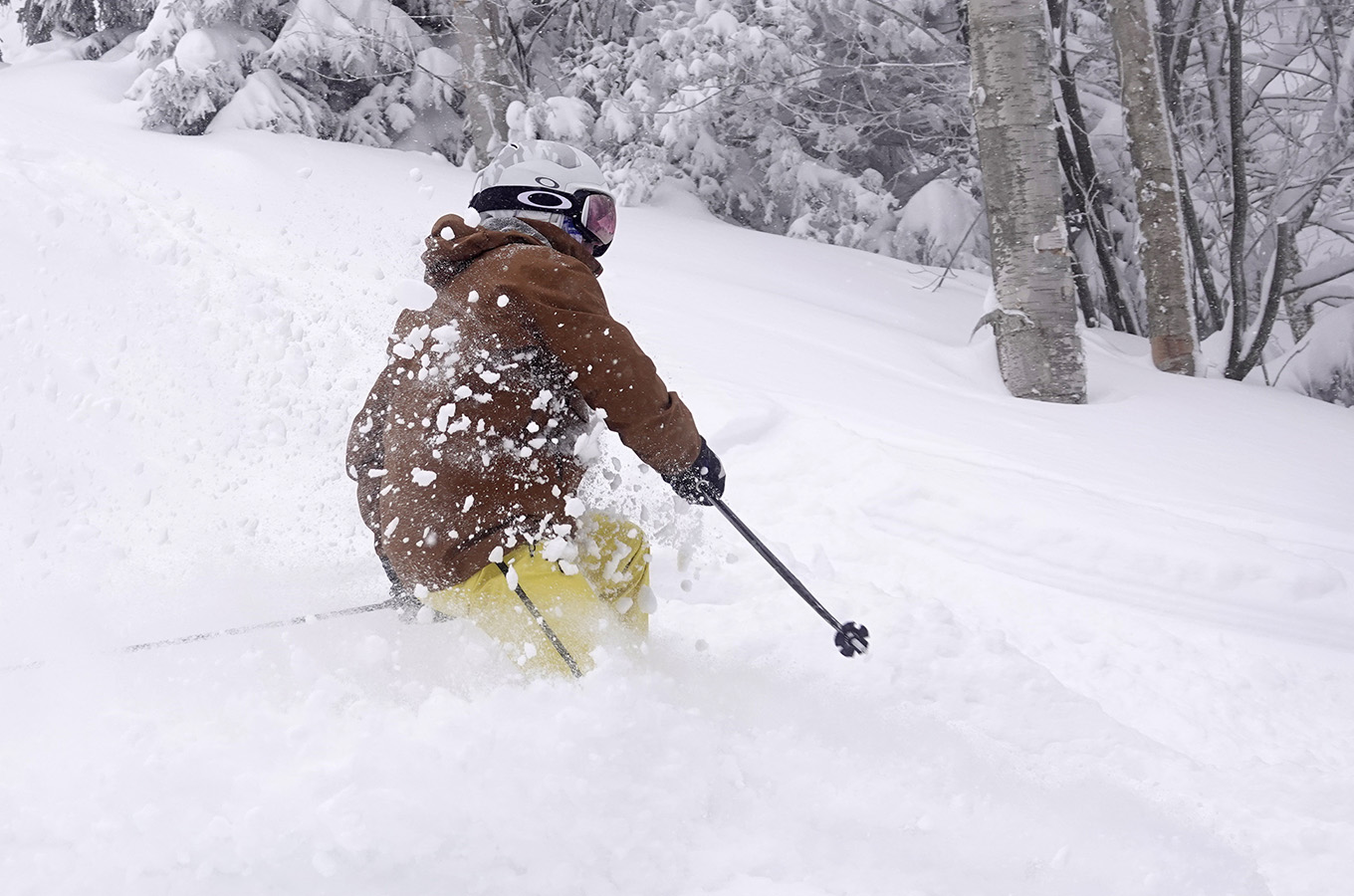 Amazing snowy weather at Mont SUTTON!