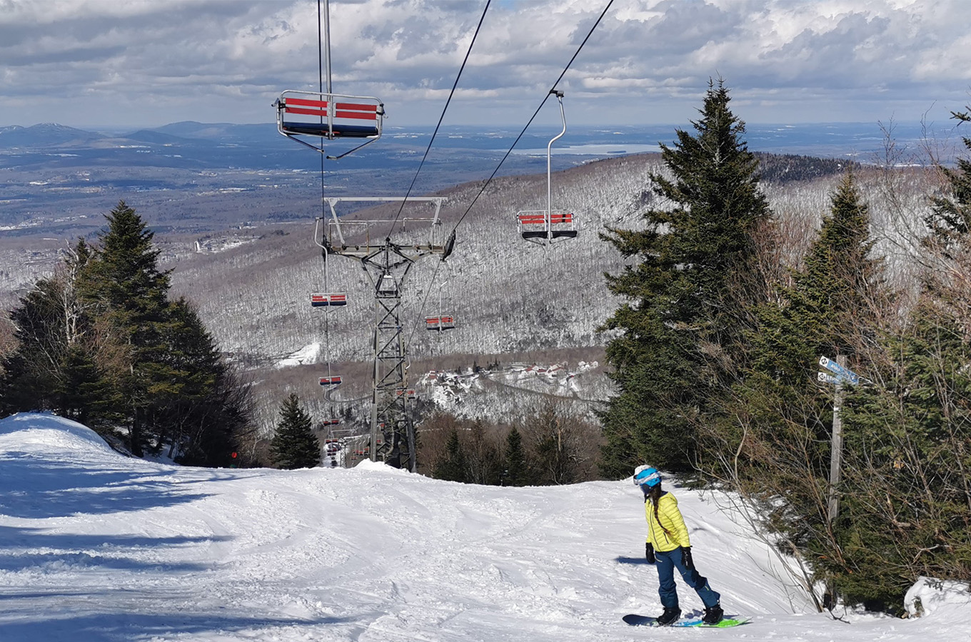 Take advantage of Spring skiing at Mont SUTTON!