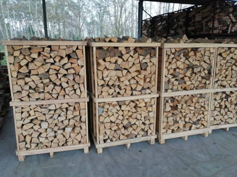 Bois chauffage conditionnement propre.